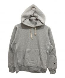 Champion（チャンピオン）の古着「リバースウィーブパーカー」｜グレー