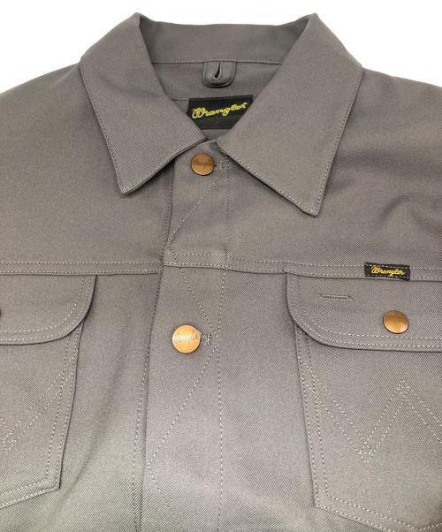 Wrangler（ラングラー）Wrangler (ラングラー) ランチャービッグシルエットジャケット グレー サイズ:XLの古着・服飾アイテム