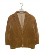 AURALEEオーラリー）の古着「WASHED CORDUROY JACKET/揉み洗い加工コーデュロイテーラードジャケット」｜ブラウン