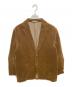 AURALEE（オーラリー）の古着「WASHED CORDUROY JACKET/揉み洗い加工コーデュロイテーラードジャケット」｜ブラウン