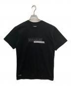 NEIGHBORHOOD×WIND AND SEAネイバーフッド×ウィンダンシー）の古着「NHWDS-1 / C-TEE.SS/コラボプリントTシャツ」｜ブラック