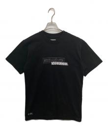 NEIGHBORHOOD×WIND AND SEA（ネイバーフッド×ウィンダンシー）の古着「NHWDS-1 / C-TEE.SS/コラボプリントTシャツ」｜ブラック