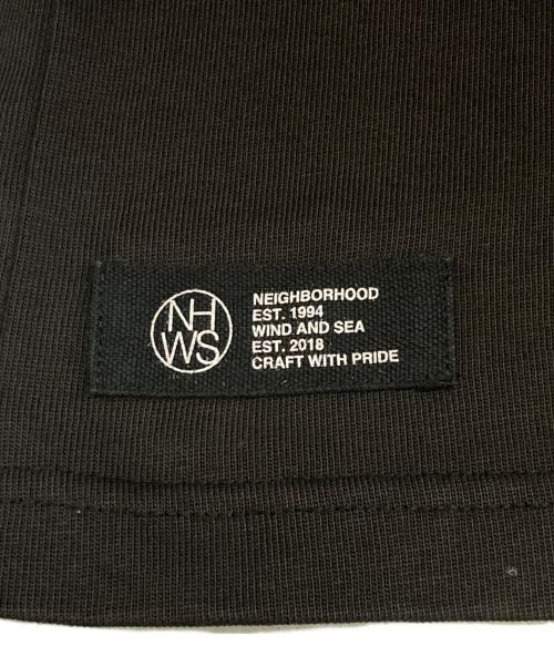NEIGHBORHOOD（ネイバーフッド）NEIGHBORHOOD (ネイバーフッド) WIND AND SEA (ウィンダンシー) NHWDS-1 / C-TEE.SS/コラボプリントTシャツ ブラック サイズ:Mの古着・服飾アイテム