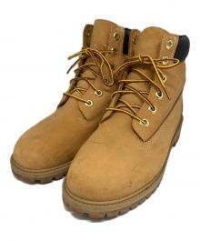 Timberland（ティンバーランド）の古着「6INCH PREMIUM WATERPROOF BOOT JUNIORS」｜ベージュ