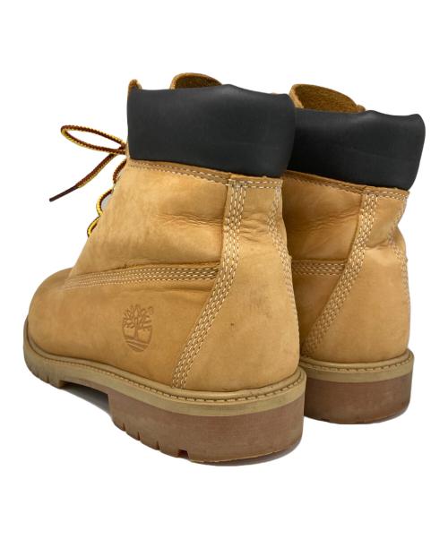 Timberland（ティンバーランド）Timberland (ティンバーランド) 6INCH PREMIUM WATERPROOF BOOT JUNIORS ベージュ サイズ:24の古着・服飾アイテム