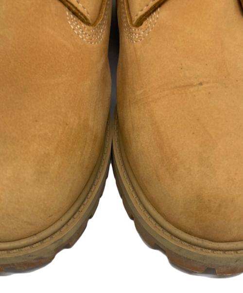Timberland（ティンバーランド）Timberland (ティンバーランド) 6INCH PREMIUM WATERPROOF BOOT JUNIORS ベージュ サイズ:24の古着・服飾アイテム