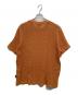 stussy (ステューシー) COTTON MESH SS CREW オレンジ サイズ:M：5000円