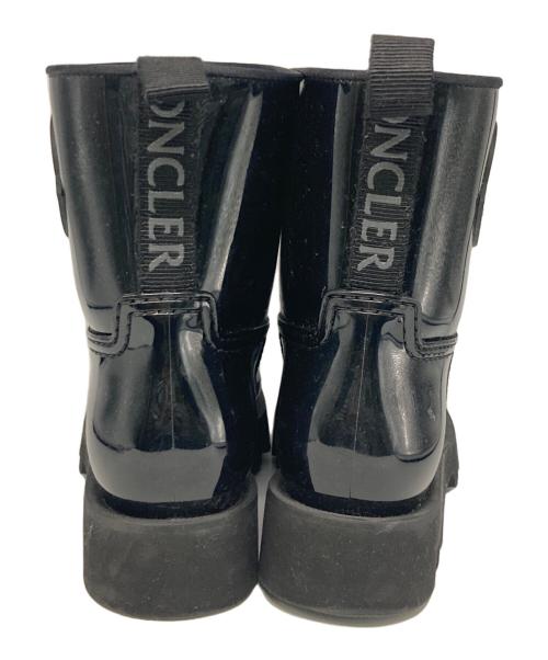 MONCLER（モンクレール）MONCLER (モンクレール) GINETTE レインブーツ ブラック サイズ:36の古着・服飾アイテム