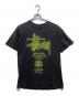 stussy（ステューシー）の古着「ワールドツアーTシャツ」｜ブラック