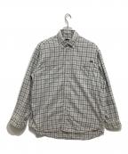 THE NORTH FACEザ ノース フェイス）の古着「ロングスリーブフロストフォージフランネルシャツ」｜ホワイト×グレー