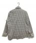 THE NORTH FACE (ザ ノース フェイス) ロングスリーブフロストフォージフランネルシャツ ホワイト×グレー サイズ:M：5000円