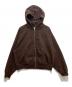 NIKE（ナイキ）の古着「STONE WASHED FLEECE ZIP HOODIE」｜ブラウン