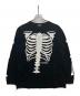 VANSON（バンソン）の古着「BONE L/S TEE」｜ブラック