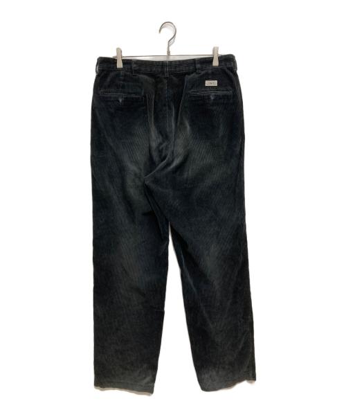 POLO RALPH LAUREN（ポロ・ラルフローレン）POLO RALPH LAUREN (ポロ・ラルフローレン) 2タックコーデュロイパンツ ブラック サイズ:86cm (W34)の古着・服飾アイテム