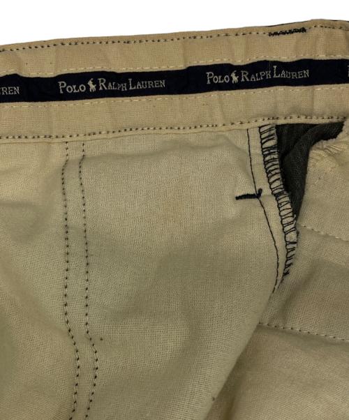 POLO RALPH LAUREN（ポロ・ラルフローレン）POLO RALPH LAUREN (ポロ・ラルフローレン) 2タックコーデュロイパンツ ブラック サイズ:86cm (W34)の古着・服飾アイテム