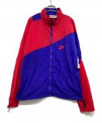 NIKEナイキ）の古着「90’sジップアップジャケット」｜レッド×ブルー