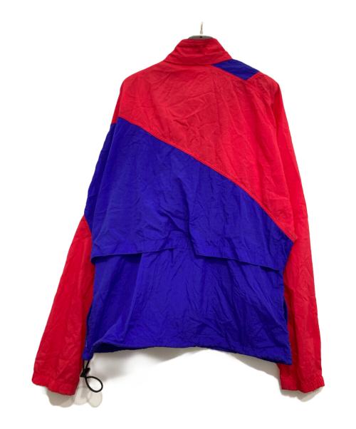 NIKE（ナイキ）NIKE (ナイキ) 90’sジップアップジャケット レッド×ブルー サイズ:Lの古着・服飾アイテム