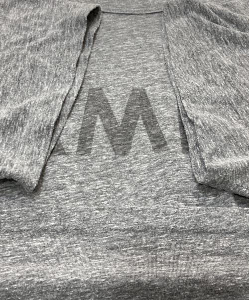AMIRI（アミリ）AMIRI (アミリ) ロゴTシャツ グレー サイズ:Sの古着・服飾アイテム