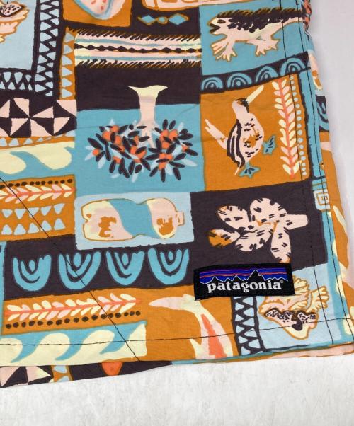 Patagonia（パタゴニア）Patagonia (パタゴニア) バギーショーツ5インチ ブラウン サイズ:Mの古着・服飾アイテム