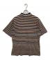 stussy (ステューシー) 90’sボーダーポロシャツ ブラウン サイズ:L：5000円