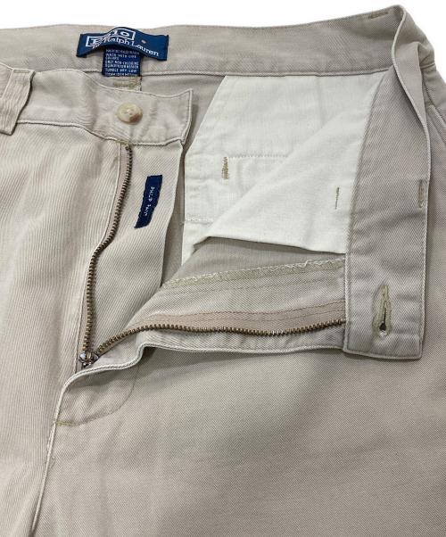 POLO BY RALPH LAUREN（ポロ バイ ラルフローレン）POLO by RALPH LAUREN (ポロ バイ ラルフローレン) チノパン ベージュ サイズ:78.5cm (W31)の古着・服飾アイテム