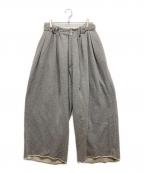 sillageシアージ）の古着「loop wheel circular pants」｜グレー