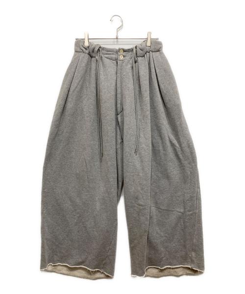 sillage（シアージ）Sillage (シアージ) loop wheel circular pants グレー サイズ:FREEの古着・服飾アイテム