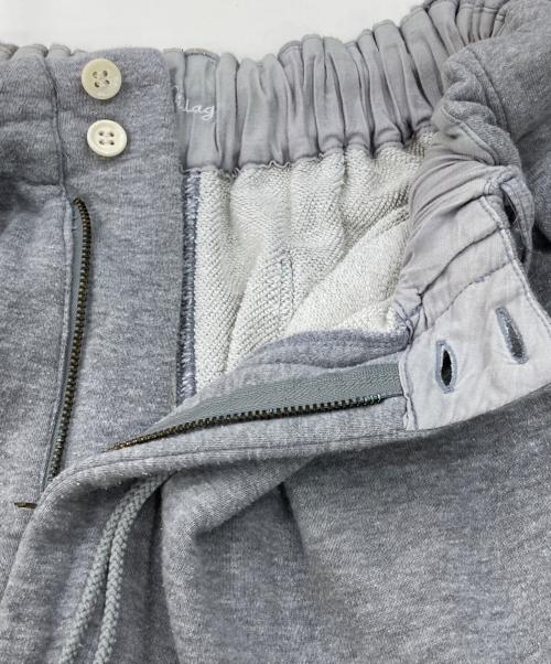 sillage（シアージ）Sillage (シアージ) loop wheel circular pants グレー サイズ:FREEの古着・服飾アイテム