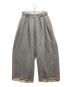 Sillage（シアージ）の古着「loop wheel circular pants」｜グレー