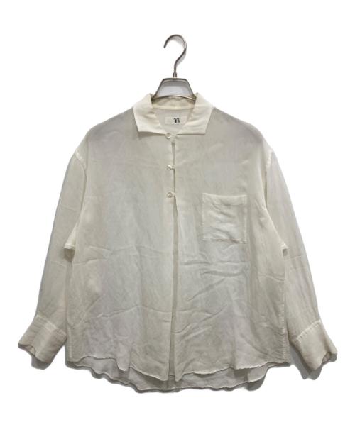 Y's（ワイズ）Y's (ワイズ) レーヨンシアーシャツ ホワイト サイズ:FREEの古着・服飾アイテム