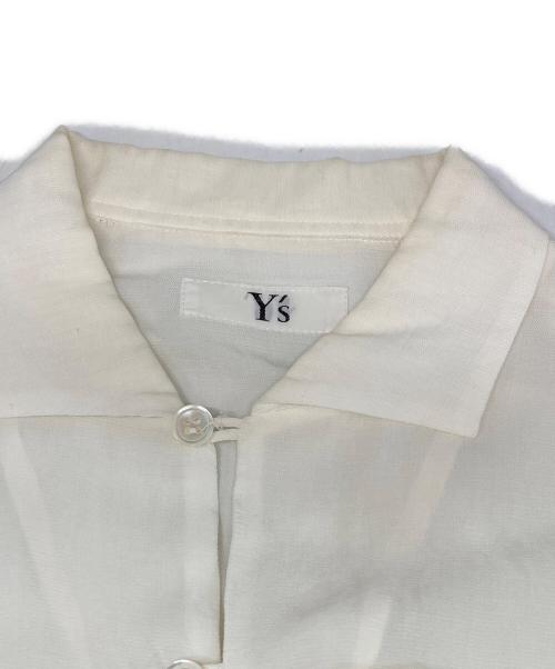 Y's（ワイズ）Y's (ワイズ) レーヨンシアーシャツ ホワイト サイズ:FREEの古着・服飾アイテム