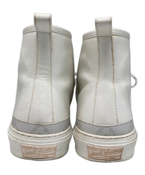 LOUIS VUITTON（ルイ ヴィトン）LOUIS VUITTON (ルイ ヴィトン) モノグラム ハイカットスニーカー ホワイト サイズ:8 1/2の古着・服飾アイテム