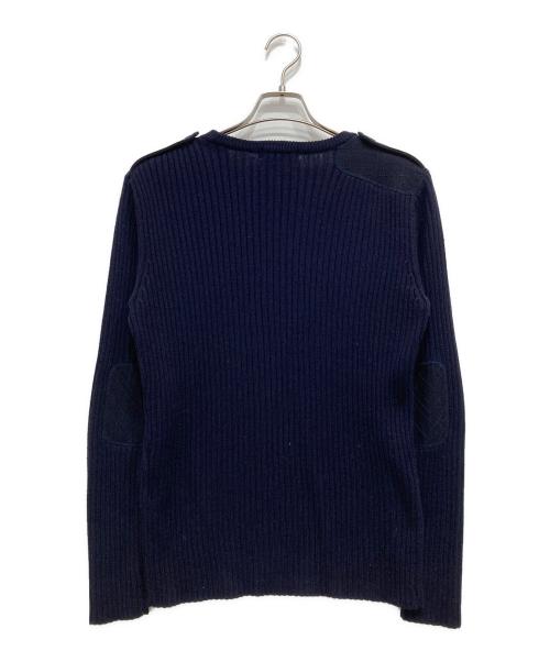 BURBERRY BLACK LABEL（バーバリーブラックレーベル）BURBERRY BLACK LABEL (バーバリーブラックレーベル) ハンティングニット ネイビー サイズ:SIZE3の古着・服飾アイテム