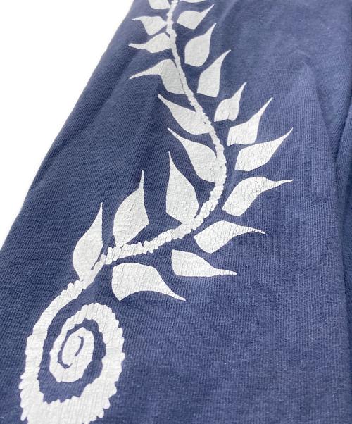 stussy（ステューシー）stussy (ステューシー) スカルプリントTシャツ ネイビー サイズ:XLの古着・服飾アイテム