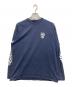 stussy（ステューシー）の古着「スカルプリントTシャツ」｜ネイビー