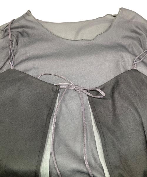 STUDIOUS（ステュディオス）STUDIOUS (ステュディオス) 3way Camisole & Cashmere Long T グレー サイズ:Freeの古着・服飾アイテム