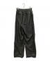 MAISON SPECIAL (メゾンスペシャル) Calendering Triacetate One-Tuck Wide Pants/ワンタックワイドパンツ グレー サイズ:SIZE0：5000円