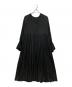 Loungedress (ラウンジドレス) サテンティアードワンピース ブラック サイズ:FREE：6000円