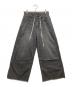 Spick and Span（スピック＆スパン）の古着「5 1/2 SOFT DRAWSTRINGDENIM」｜グレー