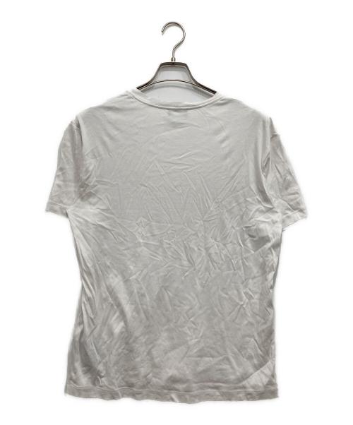 GIORGIO ARMANI（ジョルジオアルマーニ）GIORGIO ARMANI (ジョルジオアルマーニ) ピュアコットンインターロック Tシャツ ホワイト サイズ:SIZE50の古着・服飾アイテム