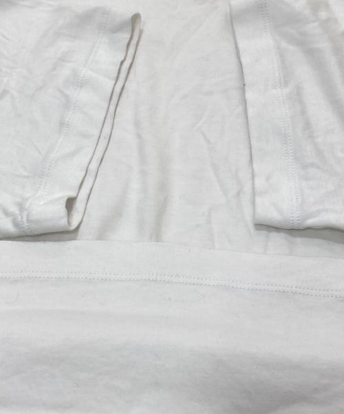 GIORGIO ARMANI（ジョルジオアルマーニ）GIORGIO ARMANI (ジョルジオアルマーニ) ピュアコットンインターロック Tシャツ ホワイト サイズ:SIZE50の古着・服飾アイテム