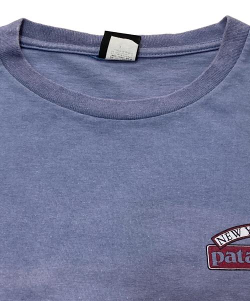 Patagonia（パタゴニア）Patagonia (パタゴニア) 00’s両面プリントTシャツ ネイビー サイズ:Sの古着・服飾アイテム