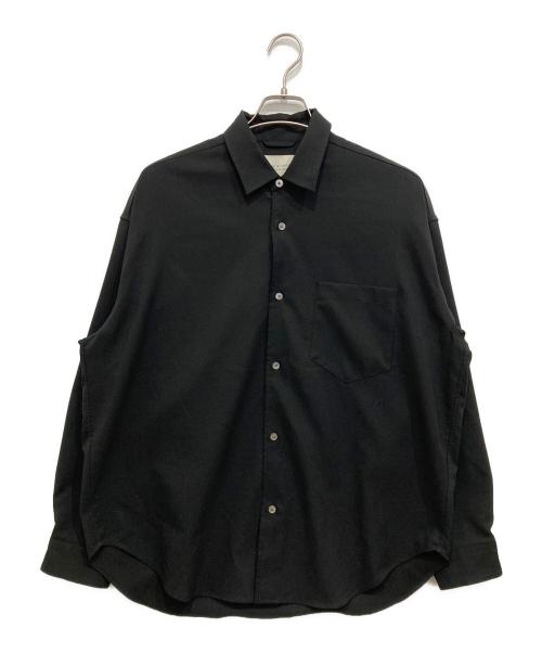 PUBLIC TOKYO（パブリックトウキョウ）PUBLIC TOKYO (パブリックトウキョウ) コンフォートリラックスルーズシャツ ブラック サイズ:SIZE01の古着・服飾アイテム