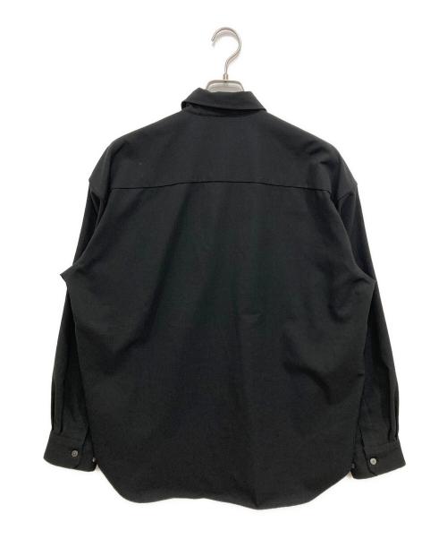 PUBLIC TOKYO（パブリックトウキョウ）PUBLIC TOKYO (パブリックトウキョウ) コンフォートリラックスルーズシャツ ブラック サイズ:SIZE01の古着・服飾アイテム