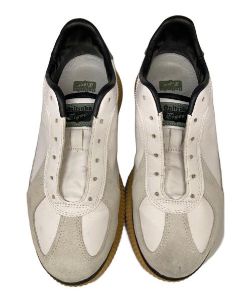Onitsuka Tiger（オニツカタイガー）Onitsuka Tiger (オニツカタイガー) DELECITY/ローカットスニーカー ホワイト×グレー サイズ:25.5の古着・服飾アイテム