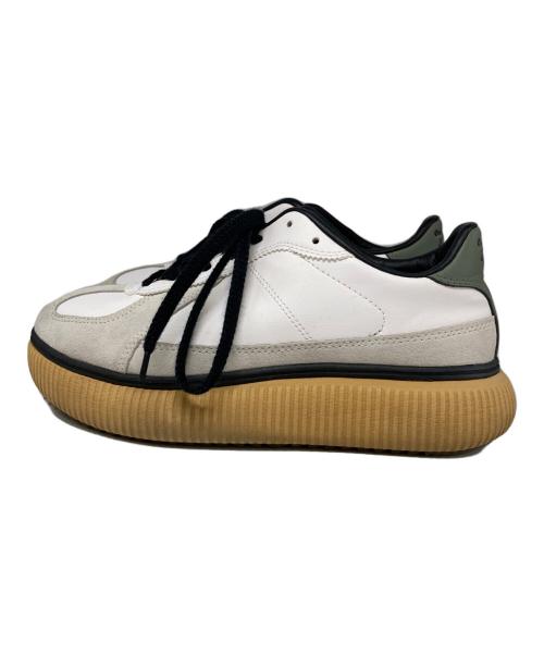 Onitsuka Tiger（オニツカタイガー）Onitsuka Tiger (オニツカタイガー) DELECITY/ローカットスニーカー ホワイト×グレー サイズ:25.5の古着・服飾アイテム