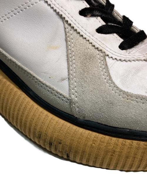 Onitsuka Tiger（オニツカタイガー）Onitsuka Tiger (オニツカタイガー) DELECITY/ローカットスニーカー ホワイト×グレー サイズ:24.5cmの古着・服飾アイテム