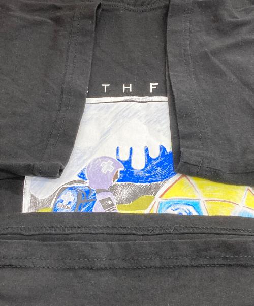 SUPREME（シュプリーム）Supreme (シュプリーム) THE NORTH FACE (ザ ノース フェイス) SketchS/S Top/プリントTシャツ ブラック サイズ:Lの古着・服飾アイテム