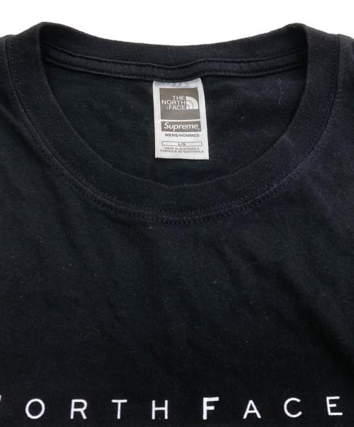 SUPREME（シュプリーム）Supreme (シュプリーム) THE NORTH FACE (ザ ノース フェイス) SketchS/S Top/プリントTシャツ ブラック サイズ:Lの古着・服飾アイテム