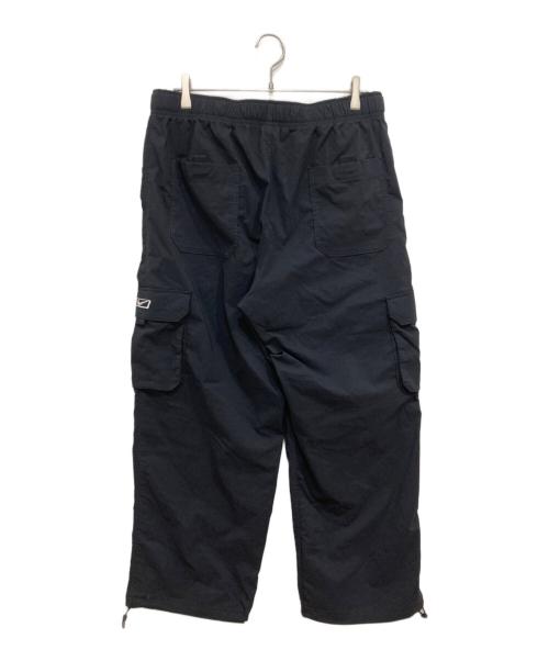NIKE（ナイキ）NIKE (ナイキ) ナイロンカーゴパンツ ブラック サイズ:Lの古着・服飾アイテム